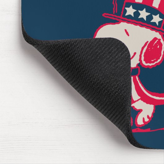 Erdnüsse | American Summer Old Glory Mousepad (Ecke)