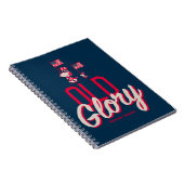 Erdnüsse | American Summer Old Glory Notizblock (Rechte Seite)