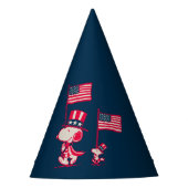 Erdnüsse | American Summer Old Glory Partyhütchen (Vorderseite)