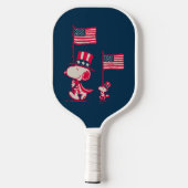 Erdnüsse | American Summer Old Glory Pickleball Schläger (Rückseite)