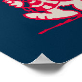 Erdnüsse | American Summer Old Glory Poster (Ecke)