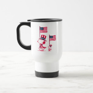 Erdnüsse American Summer Old Glory Reisebecher