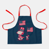 Erdnüsse | American Summer Old Glory Schürze (Vorderseite)