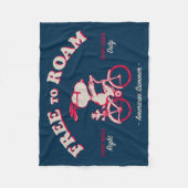 Erdnüsse | Amerikanischer Sommer frei zum Roaming Fleecedecke (Vorderseite)