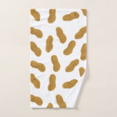 Erdnüsse Badhandtuch Set (Handtuch)