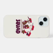 Erdnüsse | Baseball-Mannschaft iPhone 15 Hülle (Rückseite (Horizontal))
