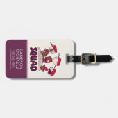 Erdnüsse | Baseball Squad Gepäckanhänger (Vorderseite horizontal)