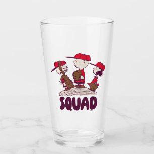 Erdnüsse Baseball Squad Glas