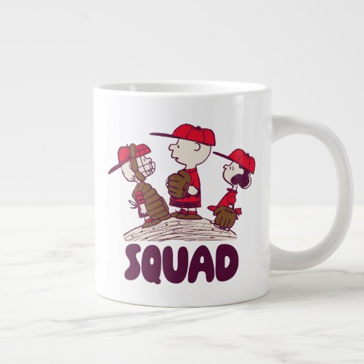 Erdnüsse | Baseball Squad Jumbo-Tasse (Rechts)