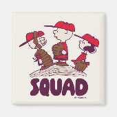 Erdnüsse | Baseball Squad Magnet (Vorne)