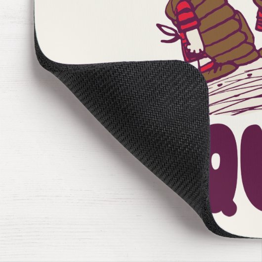 Erdnüsse | Baseball Squad Mousepad (Ecke)