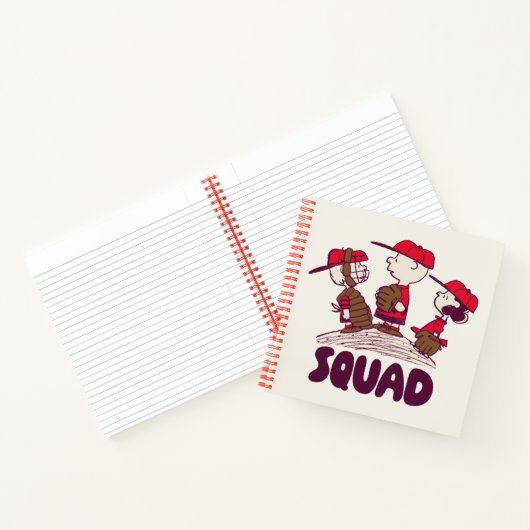 Erdnüsse | Baseball Squad Notizblock (Innenseite)