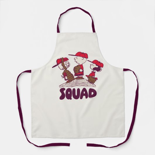 Erdnüsse | Baseball Squad Schürze (Vorderseite)