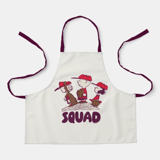 Erdnüsse | Baseball Squad Schürze (Vorderseite)