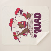 Erdnüsse | Baseball Squad Sherpadecke (Vorderseite (Horizontal))