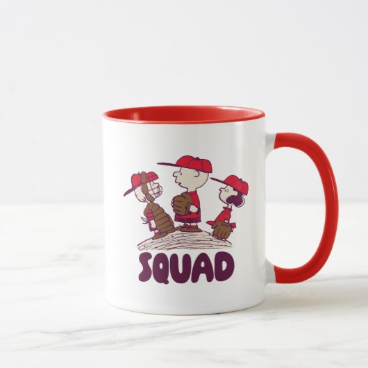 Erdnüsse | Baseball Squad Tasse (Rechts)
