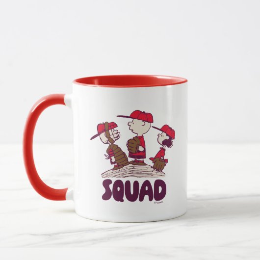 Erdnüsse | Baseball Squad Tasse (Links)
