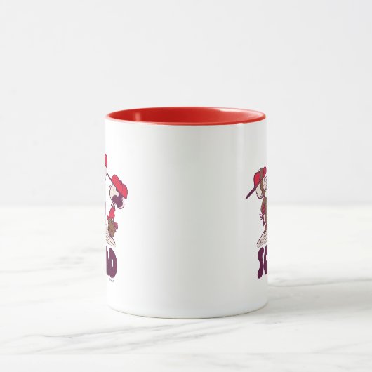 Erdnüsse | Baseball Squad Tasse (Zentrum)