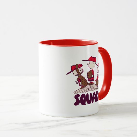 Erdnüsse | Baseball Squad Tasse (VorderseiteRechts)