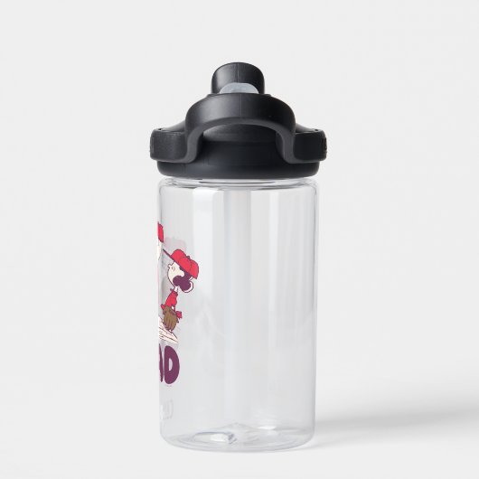 Erdnüsse | Baseball Squad Trinkflasche (Rückseite)