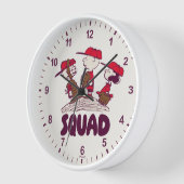 Erdnüsse | Baseball Squad Uhr (Winkel)