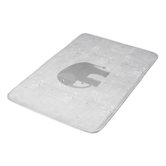 Erdnüsse Bath Mat Badematte (Schrägansicht)