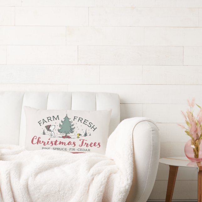 Erdnüsse | Bauernhof Frische Weihnachtsbaumen Lendenkissen (Liege)