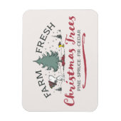 Erdnüsse | Bauernhof Frische Weihnachtsbaumen Magnet (Vertikal)