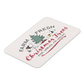 Erdnüsse | Bauernhof Frische Weihnachtsbaumen Magnet (Linke Seite)