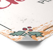 Erdnüsse | Bauernhof Frische Weihnachtsbaumen Poster (Ecke)