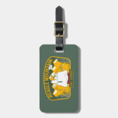 Erdnüsse | Beagle Skilodge Gepäckanhänger (Vorderseite vertikal)