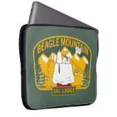 Erdnüsse | Beagle Skilodge Laptopschutzhülle (Vorne Rechts)