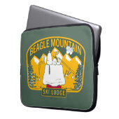 Erdnüsse | Beagle Skilodge Laptopschutzhülle (Vorderseite Links)