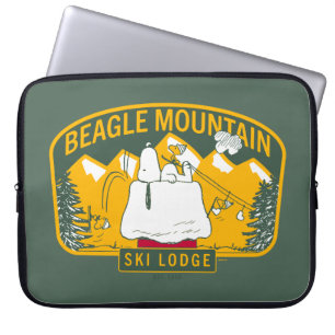 Erdnüsse   Beagle Skilodge Laptopschutzhülle