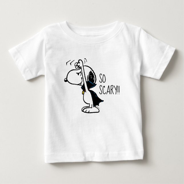Erdnüsse | Beängstigend Vampire Snoopy Baby T-shirt (Vorderseite)