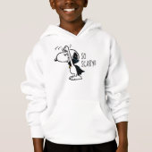 Erdnüsse | Beängstigend Vampire Snoopy Hoodie (Vorderseite)