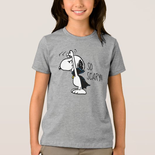 Erdnüsse | Beängstigend Vampire Snoopy Tri-Blend Shirt (Vorderseite)