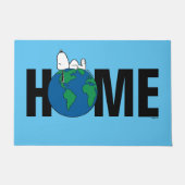 Erdnüsse | Behalt es sauber Behalte es grün Fußmatte (Vorderseite)