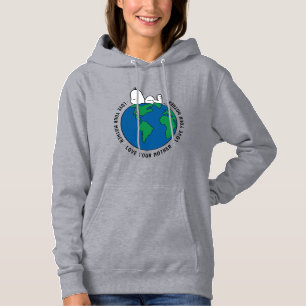 Erdnüsse   Behalt es sauber Behalte es grün Hoodie