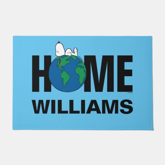 Erdnüsse | Behalt es sauber Behalten Es grün Perso Fußmatte (Vorderseite)