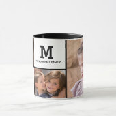 Erdnüsse | | Benutzerdefinierte Foto und Monogramm Tasse (Zentrum)