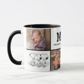 Erdnüsse | | Benutzerdefinierte Foto und Monogramm Tasse (Links)