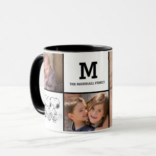 Erdnüsse     Benutzerdefinierte Foto und Monogramm Tasse