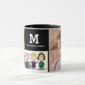 Erdnüsse | | Benutzerdefinierte Foto und Monogramm Tasse (Zentrum)