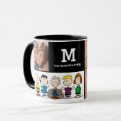 Erdnüsse | | Benutzerdefinierte Foto und Monogramm Tasse (Vorderseite Links)