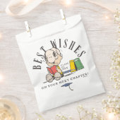 Erdnüsse Beste Wünsche Abschluss Snoopy Lesend Geschenktütchen (Ausgeschnitten)