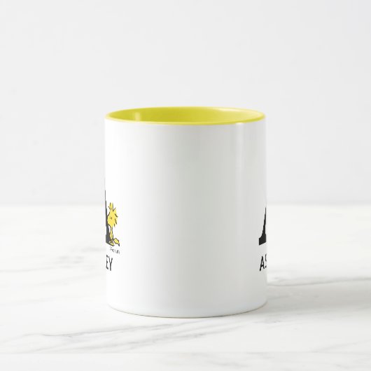 Erdnüsse | Bezeichnung der Wälder und Monogramm A Tasse (Zentrum)