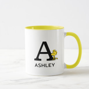 Erdnüsse   Bezeichnung der Wälder und Monogramm A Tasse