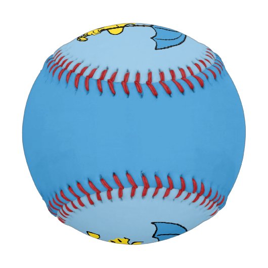 Erdnüsse | Blauer Waldstock Baseball (Rückseite)