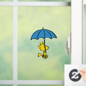 Erdnüsse | Blauer Waldstock Fensteraufkleber (Zuhause)